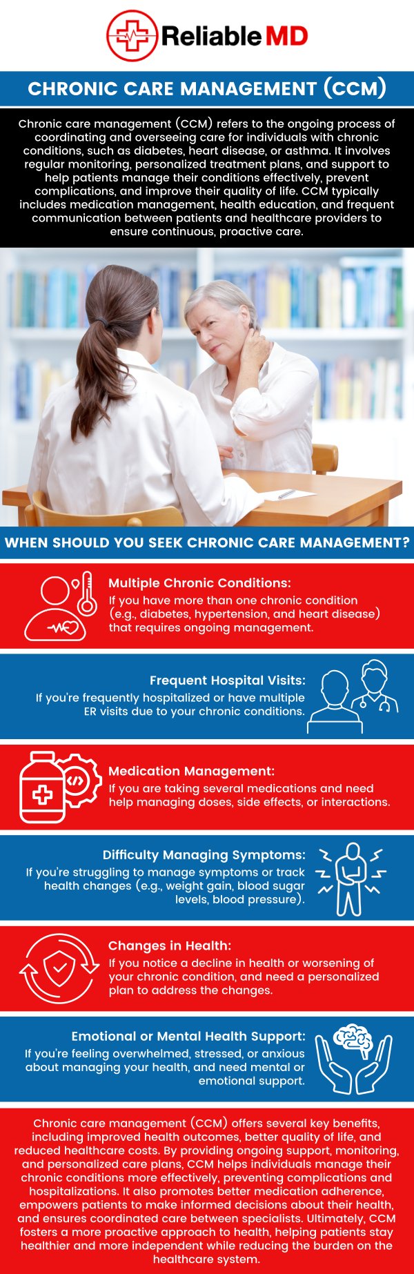 Chronic care management and remote health monitoring are essential services for patients in Sarasota, FL. With advancements in health technology, Dr. Carlos Levy at Reliable MD provides comprehensive solutions for managing chronic conditions, offering continuous care and personalized treatment plans. These services allow patients to stay on top of their health from the comfort of their homes, improving overall well-being and preventing hospital readmissions. For more information, contact us today or book an appointment online. We are conveniently located at 2801 Fruitville Rd Unit 140, Sarasota, FL 34237. Chronic care management and remote health monitoring are essential services for patients in Sarasota, FL. With advancements in health technology, Dr. Carlos Levy at Reliable MD provides comprehensive solutions for managing chronic conditions, offering continuous care and personalized treatment plans. These services allow patients to stay on top of their health from the comfort of their homes, improving overall well-being and preventing hospital readmissions. For more information, contact us today or book an appointment online. We are conveniently located at 2801 Fruitville Rd Unit 140, Sarasota, FL 34237.